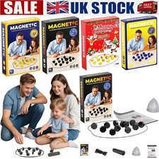 Magnetic Travel Chess Game – Portable Family Strategy Board Set with Stones AUS