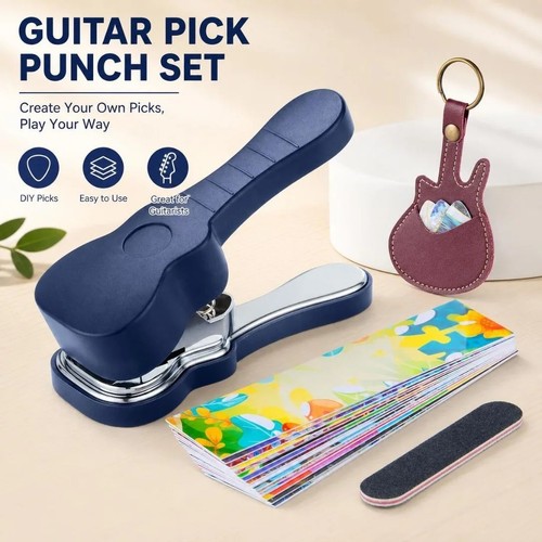 Guitar pick punch kit diy - punch,