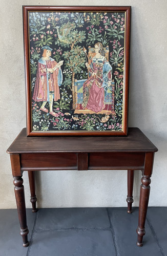 Vintage tapestry embroidery - tapestry,