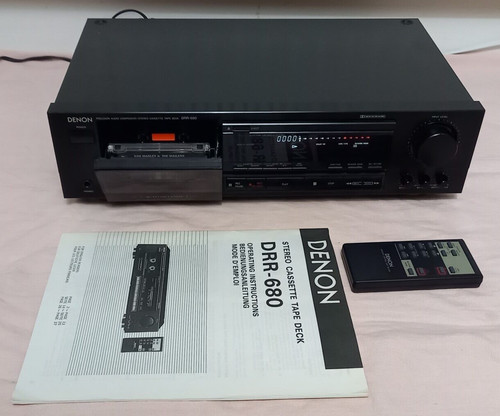Made japan black denon - in,