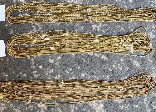 African brass beads - ,