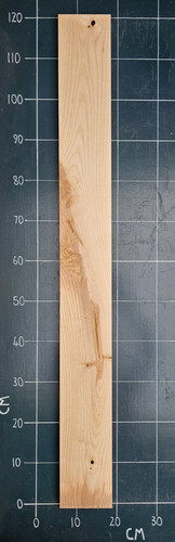 Kiln dried planed ash slab - ash,