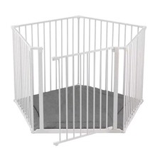 BabyDan BabyDen Playpen White