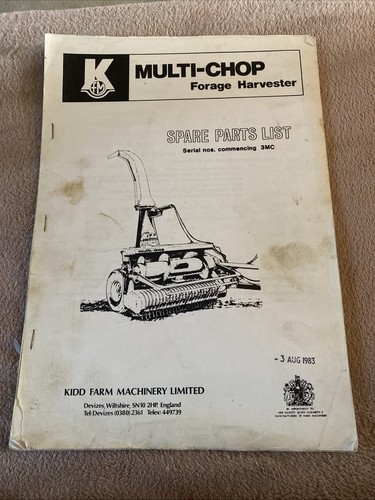 Kidd multi chop forage - kidd, multi-chop