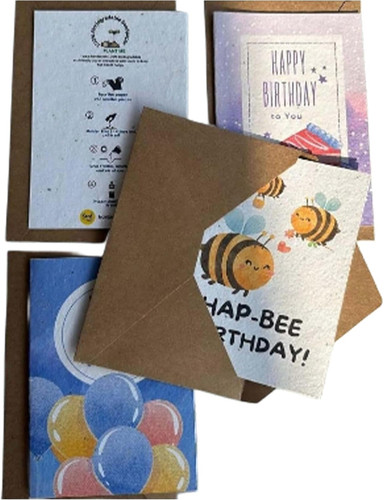 Birthday card plantable - birthday,