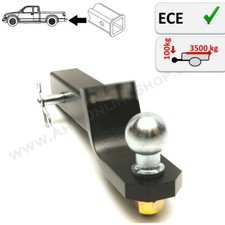 Towbar Tow Bar US Adapter 2“ Tongue Ball QUAD ATV RASENMÃHER Tracteur