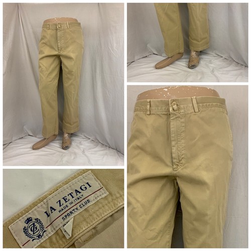 Zetagi pants 35x29 beige - zetagi,