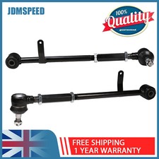 Rear Tie Rod Link Track Control Arms Pair Fit Toyota Avensis T25 2003-2008