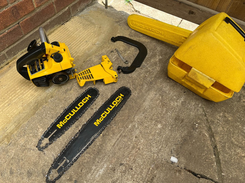 Mcculloch 110 chainsaw vintage - 110,