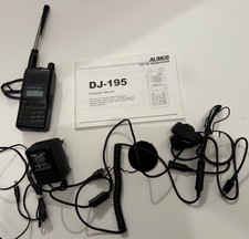 Alinco DJ-195 VHF FM Transceiver, PSU and leads (including manual)