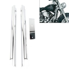 Chrome Down Tube Frame Covers