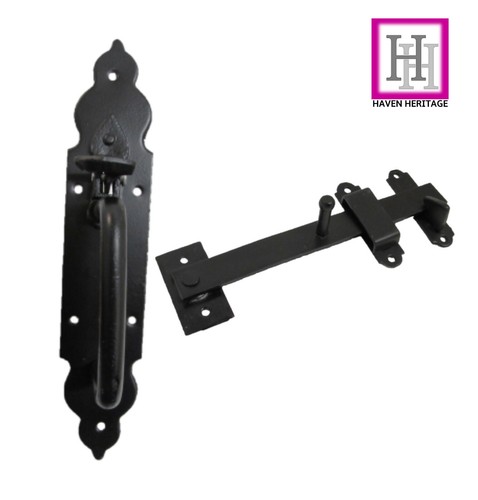 Suffolk latch black gothic - black,
