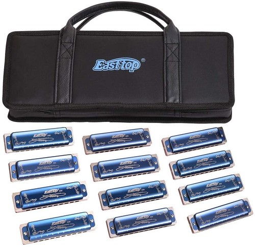 Easttop harmonica set key - harmonica,