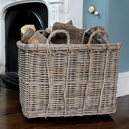 Fireside rectangular large log - fireside,