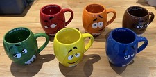 M&M World Full Set Large Barrel Mug M and M Official Great Condition