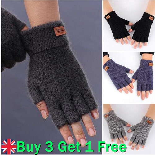 Womens mens fingerless - mens, thermal