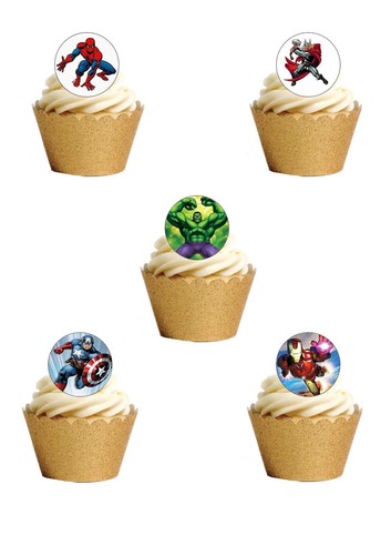 Cake toppers marvel - cake,