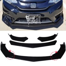 Glossy Black Front Bumper Chin