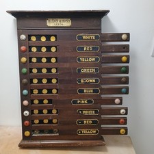 Antique Billiards snooker club house score board