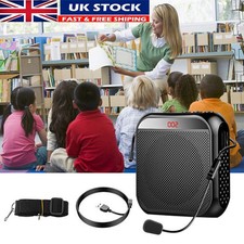 Portable Voice Amplifier with Microphone Headset Personal Speaker for Teachers
