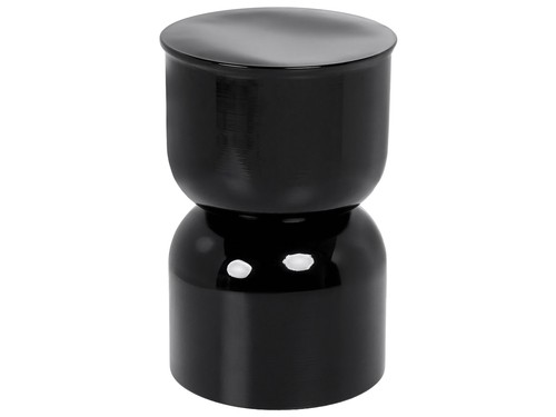 Side table letta metal black - letta,
