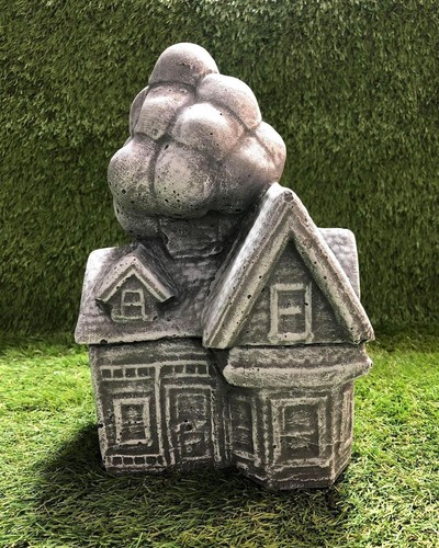 Concrete balloon house - up,