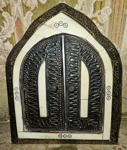 Moroccan mirror inlaid - mirror,