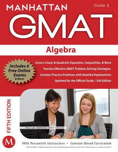 Algebra gmat strategy guide - gmat,