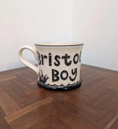 Moorland pottery mug - moorland,