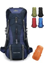 Doshwin 70L Large Backpack Camping Trekking Hiking Travel Rucksack for Women Men