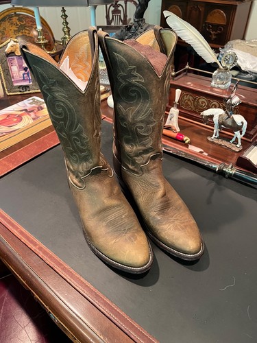 Justin vintage western boots - vintage,