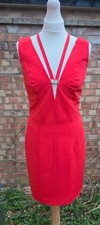 Red Vera Mont Sheath Dress