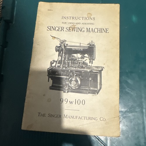 Singer 99w100 sewing machine - 99w100,