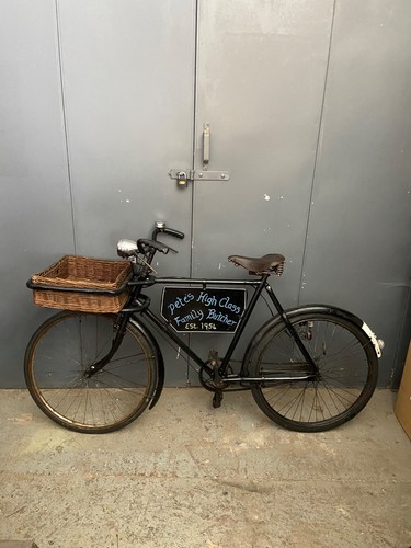 Vintage butchers bicycle - bicycle, bike