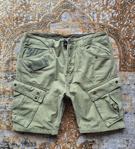 Star cargo shorts raw - cargo,