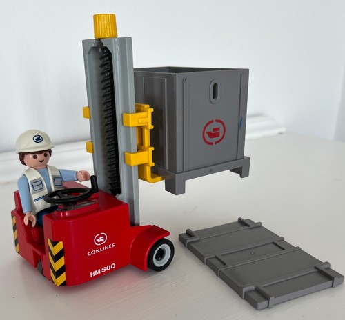 Playmobil 4476 forklift - playmobil,