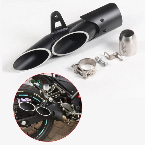 Motorcycle 51mm dual outlet - motorcycle, dual-outlet