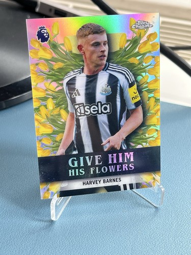 Harvey barnes give him - give, his