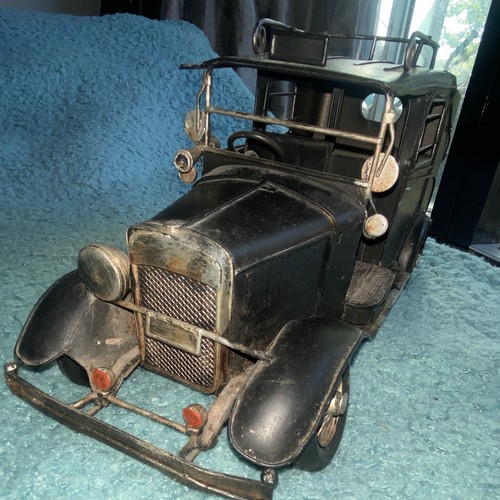 Vintage tinplate metal - vintage, car