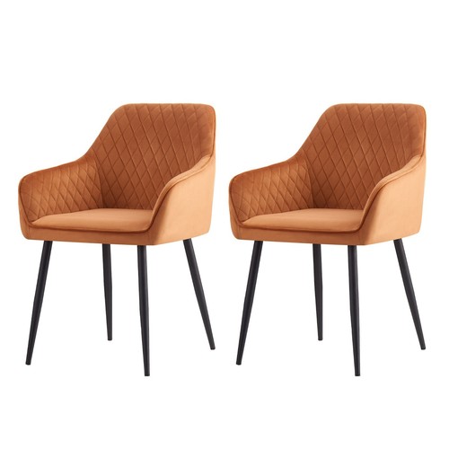 Dining chairs velvet set - 1/2,