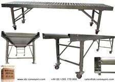 Roller Track Conveyor - Width and Length Options Available - On Legs Brand New