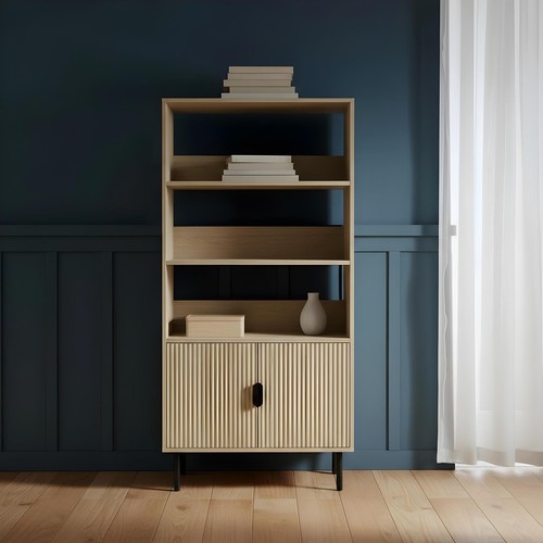Ohs ribbed display cabinets - display,
