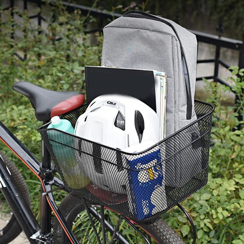 Rear bike basket - bike, bicycle