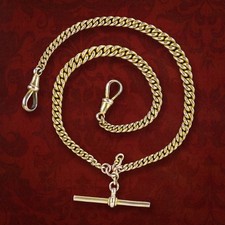 ANTIQUE EDWARDIAN ALBERT CHAIN