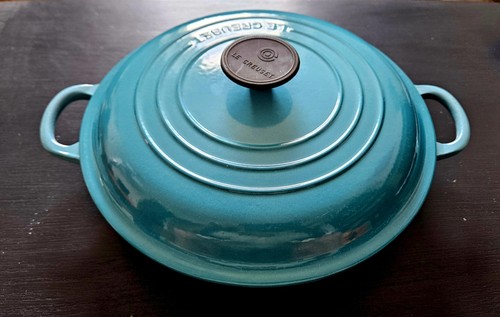 Creuset shallow casserole - le,