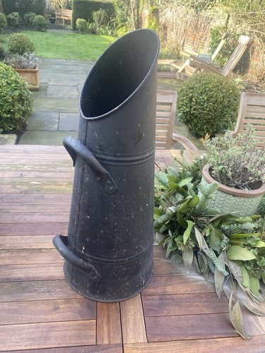 Coal scuttle black good - coal,