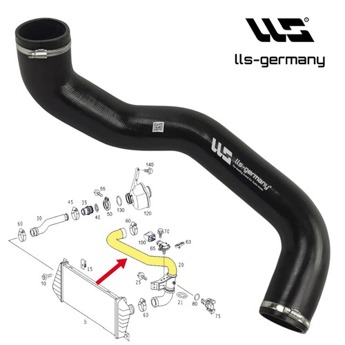 Charge air hose for mercedes - hose,