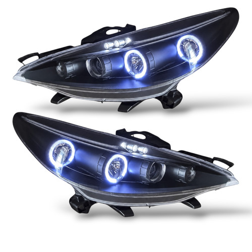 Lhd projector headlights pair - projector,