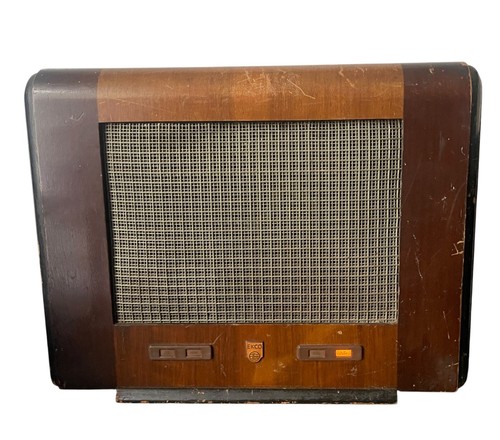 Ekco a110 vintage valve radio - valve,