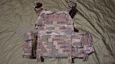 Warrior Assault Systems DCS Plate Carrier Crye Multicam + Radio Pouches UKSF